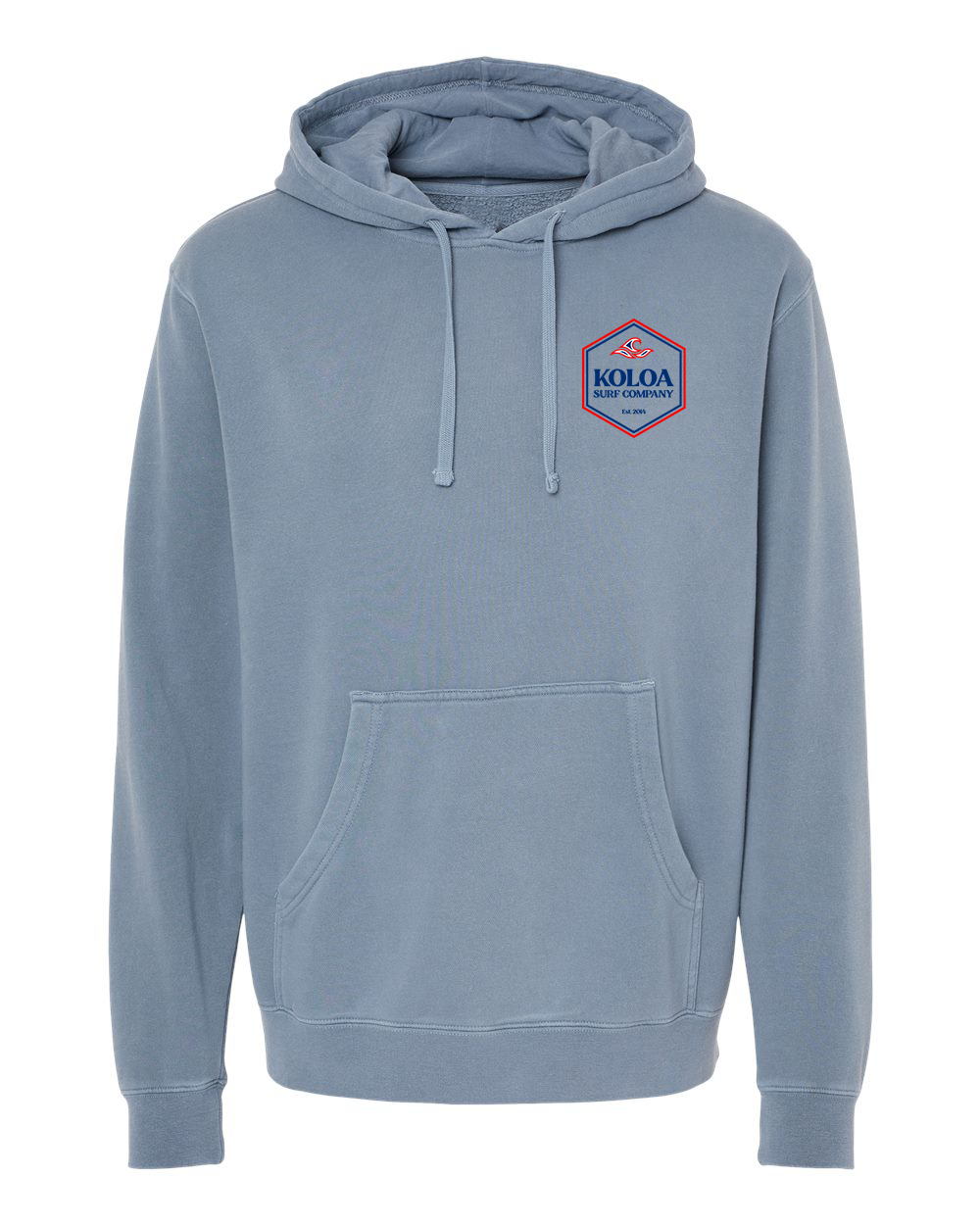 Koloa American Hexagon Pigment-Dyed Hoodie
