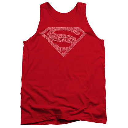 Dc Robin Logo Mens Tank Top Shirt Red Officially Licensed