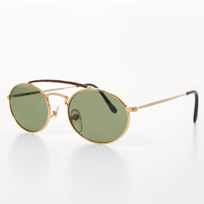Oval Old Timey Aviator Vintage Sunglasses - Smith