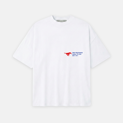 SMU Mustangs Essentials Oversized Tee