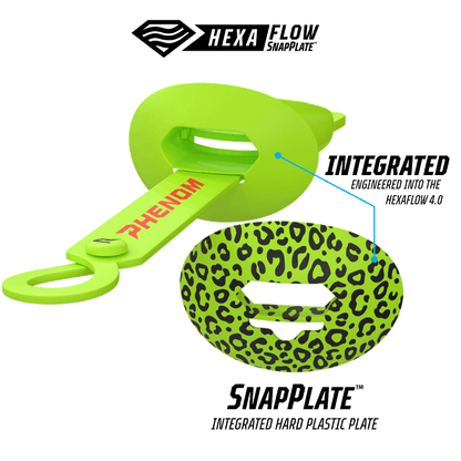 HexaFlow 4.0 SnapPlate™ Mouthguard - Slime Leopard