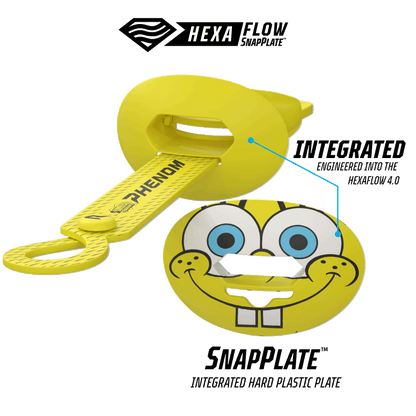 HexaFlow 4.0 SnapPlate™ Mouthguard - Spongebob