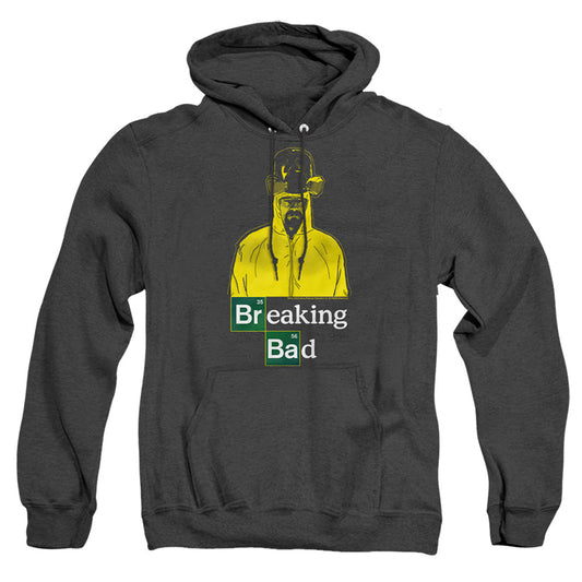 Breaking Bad Hazmat Heather Mens Hoodie Black Officially Licensed