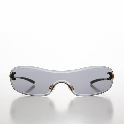 Perfect Wrap Rimless Vintage Sunglasses - Soto