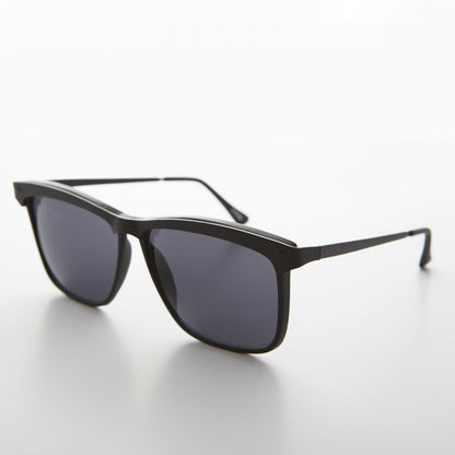 Gold Brow Line Vintage Sunglasses - Spinderella