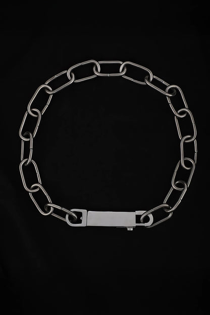 Metal Street Style Necklace Set