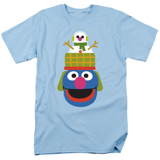 Sesame Street Christmas Nutcracker Grover Mens T Shirt Silver Officially Licensed