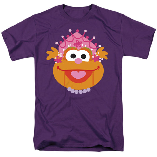 Sesame Street Christmas Nutcracker Zoey Mens T Shirt Royal Blue Officially Licensed