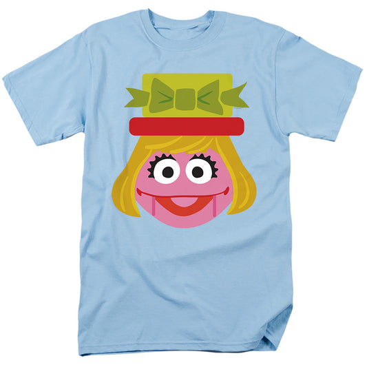 Sesame Street Christmas Nutcracker Prairie Dawn Mens T Shirt Light Blue Officially Licensed