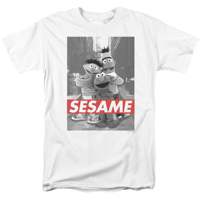 Sesame Street Sesame Mens T Shirt White Officially Licensed