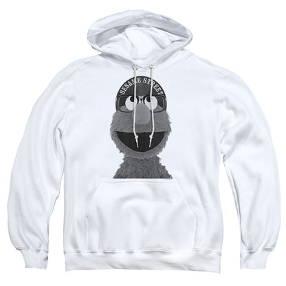 Sesame Street Elmo Lee Mens Hoodie White Officially Licensed