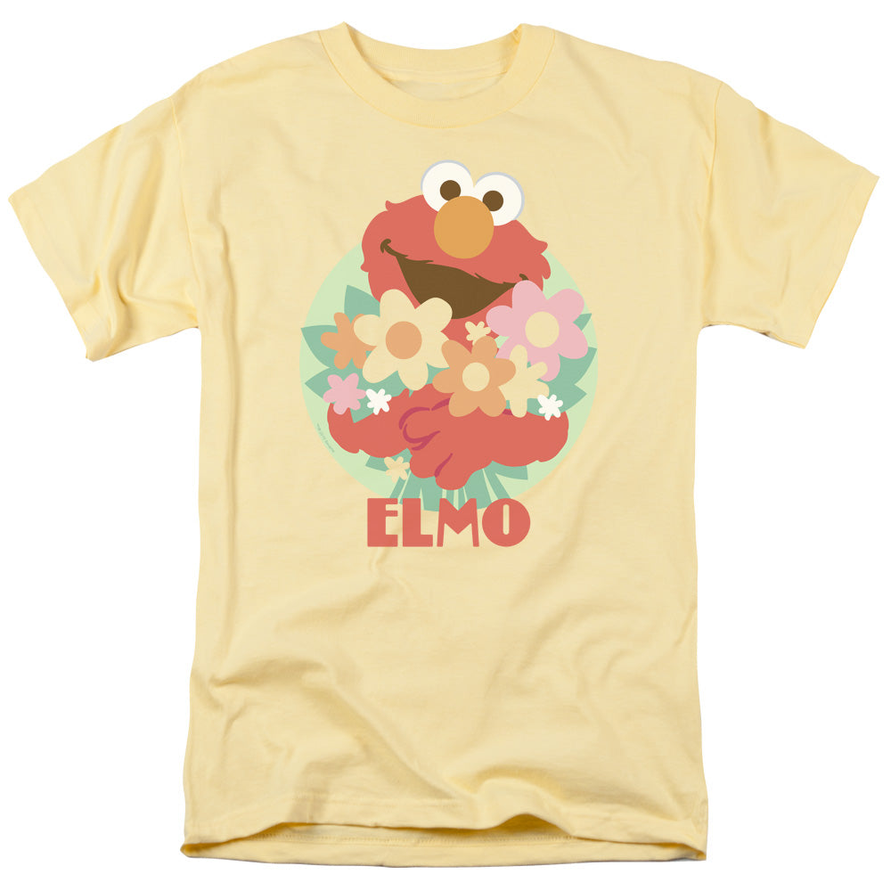 Sesame Street Flowers For You Mens T Shirt Banana Officially Licensed