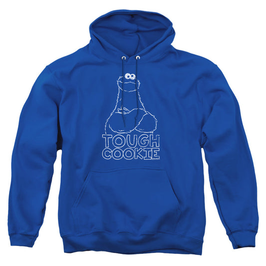 Sesame Street Touch Cookie Mens Hoodie Royal Officially Licensed