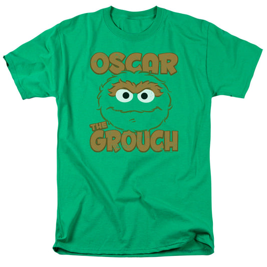 Sesame Street Oscar Sandwich Mens T Shirt Kelly Green Officially Licensed