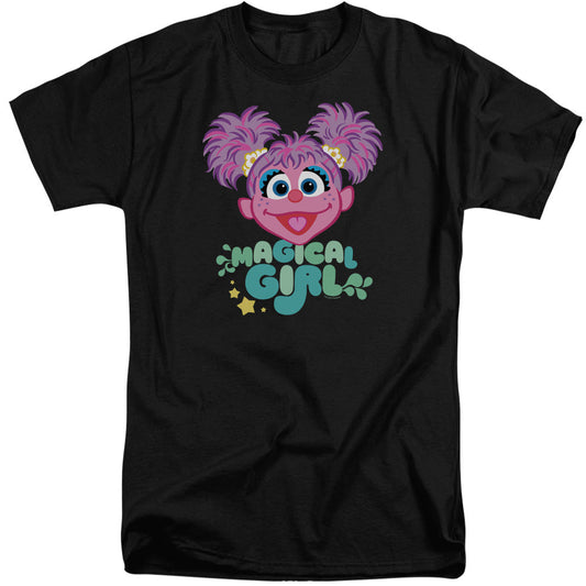 Sesame Street Scribble Head Mens Tall T Shirt Black Officially Licensed