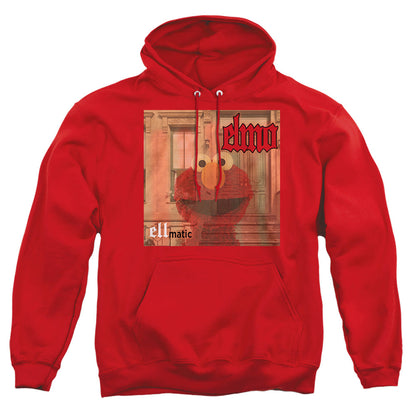 Sesame Street Ellmatic Mens Hoodie Red Officially Licensed