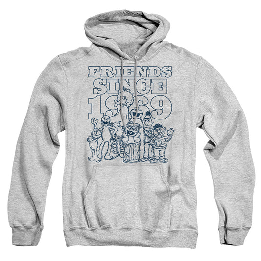 Sesame Street Friends Since Mens Hoodie Athletic Heather Officially Licensed