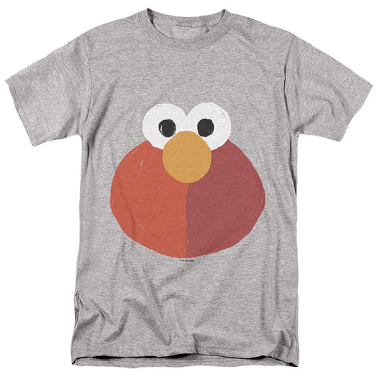 Sesame Street The Elmo Smile Mens T Shirt Athletic Heather Officially Licensed