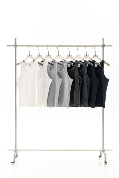 Summer Tank Top – Minimalist, Loose-Fit Workout Vest