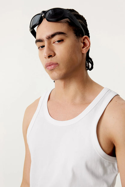 Summer Tank Top – Minimalist, Loose-Fit Workout Vest