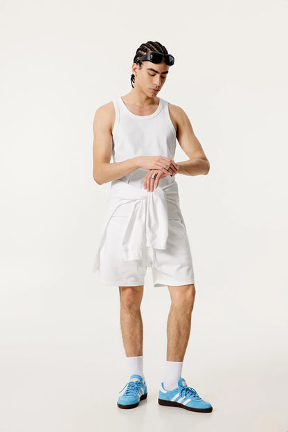 Summer Tank Top – Minimalist, Loose-Fit Workout Vest