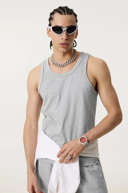 Summer Tank Top – Minimalist, Loose-Fit Workout Vest
