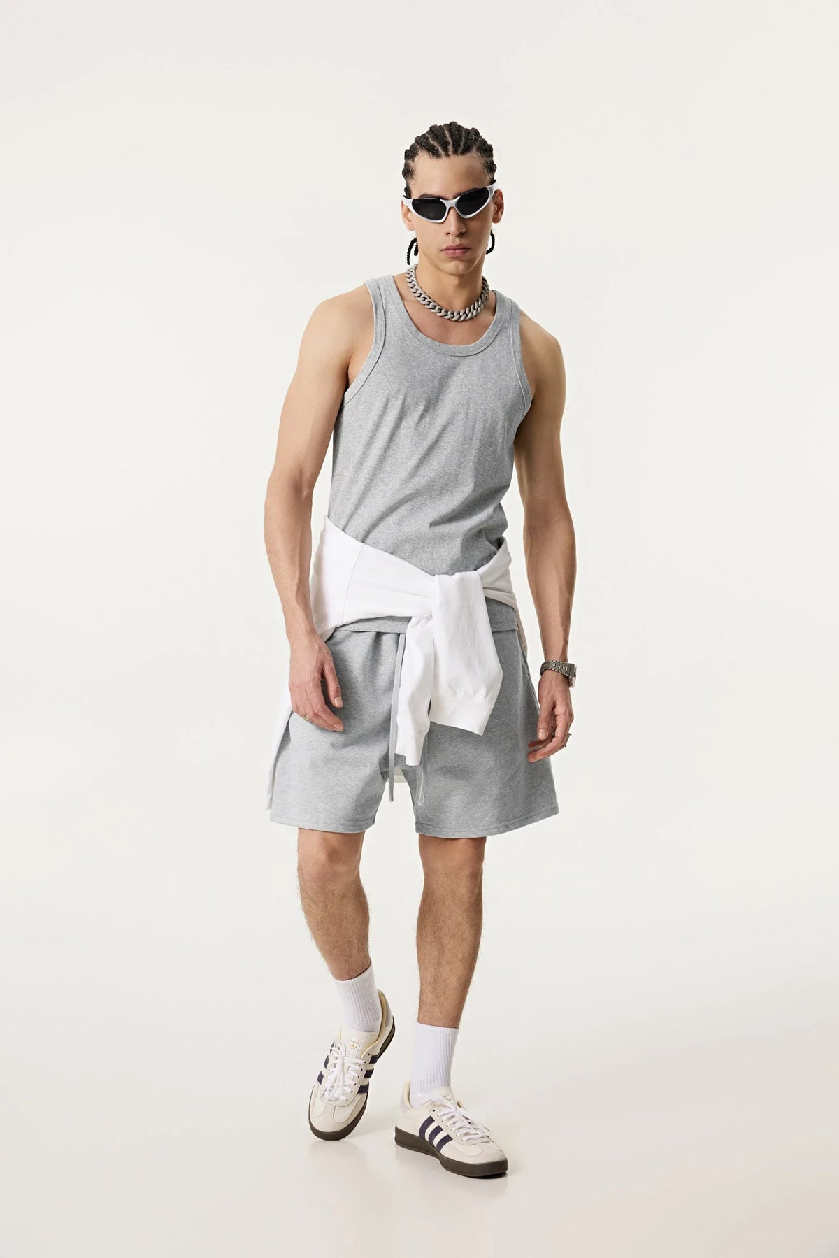 Summer Tank Top – Minimalist, Loose-Fit Workout Vest