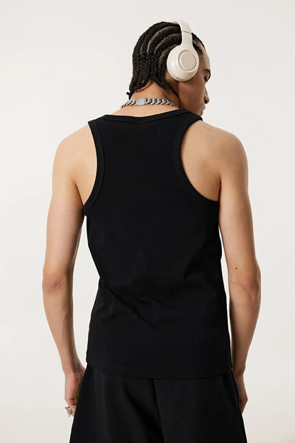 Summer Tank Top – Minimalist, Loose-Fit Workout Vest