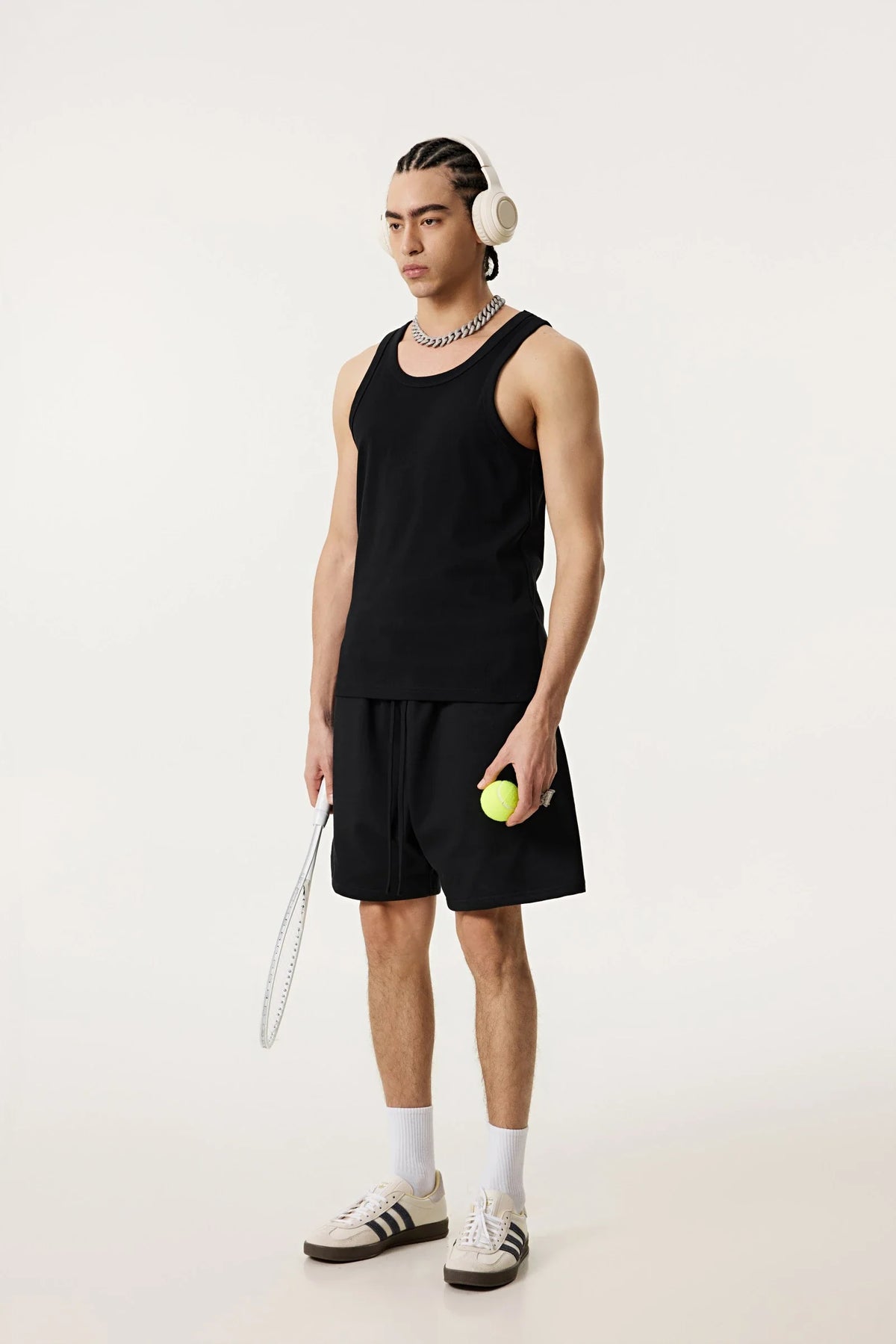 Summer Tank Top – Minimalist, Loose-Fit Workout Vest
