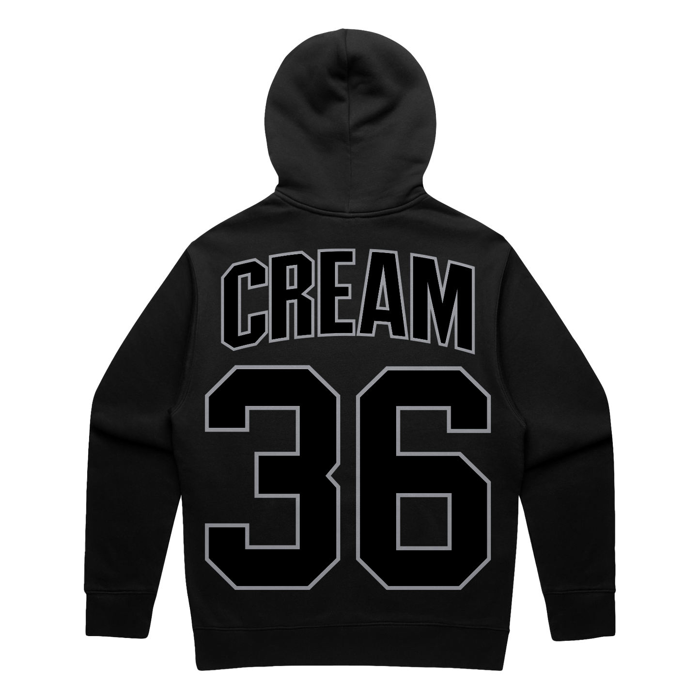 Shaolin Sluggers Zip Hoodie - Black