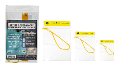 Waterproof Utility Pouch Set of 3