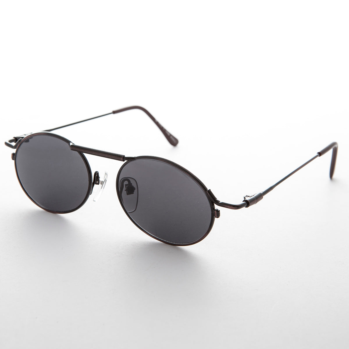 Vintage Steampunk Sunglass with Spring Brow Bar - Steamcon