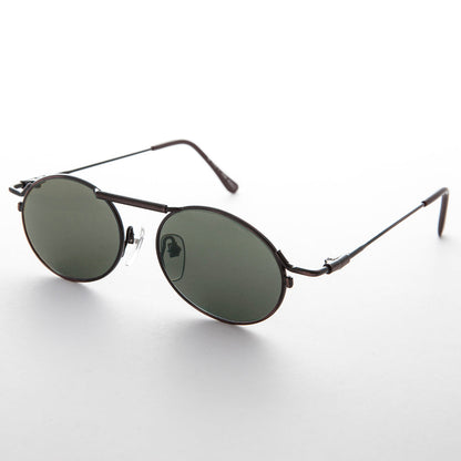 Vintage Steampunk Sunglass with Spring Brow Bar - Steamcon
