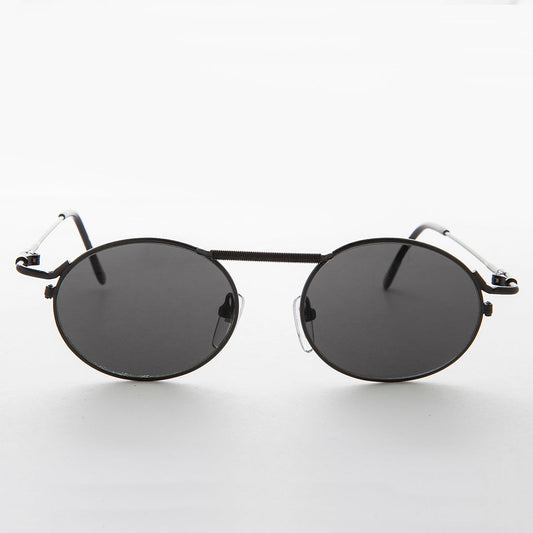 Vintage Steampunk Sunglass with Spring Brow Bar - Steamcon