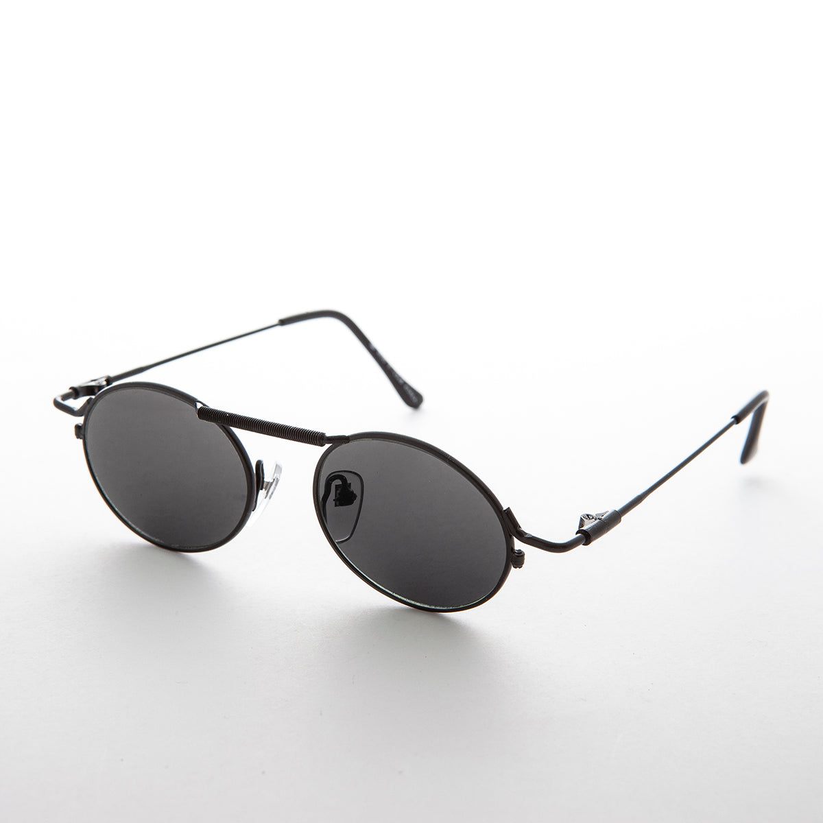 Vintage Steampunk Sunglass with Spring Brow Bar - Steamcon