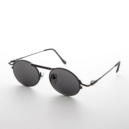 Vintage Steampunk Sunglass with Spring Brow Bar - Steamcon