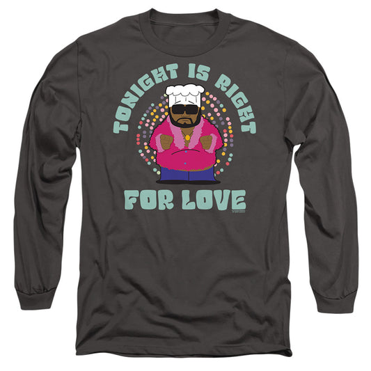 South Park Tonight Is Right Mens Long Sleeve Shirt Charcoal Officially Licensed