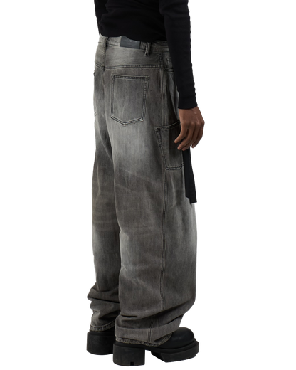 STONE BOMBER DENIM