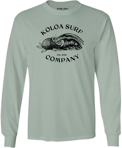 Koloa Splashing Waves Long Sleeve T-Shirt