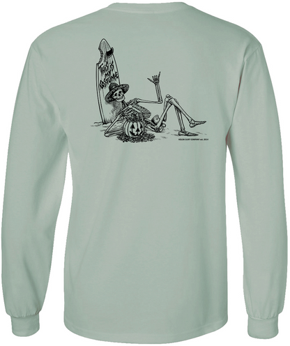 Koloa Skeleton Costume Long Sleeve T-Shirt