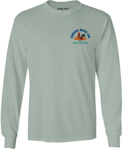 Koloa Cocky Surfer Christmas Long Sleeve T-Shirt