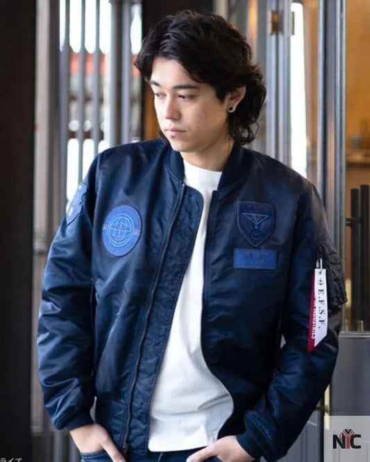 STRICT-G x ALPHA E.F.S.F. Camo Light MA-1 Jacket
