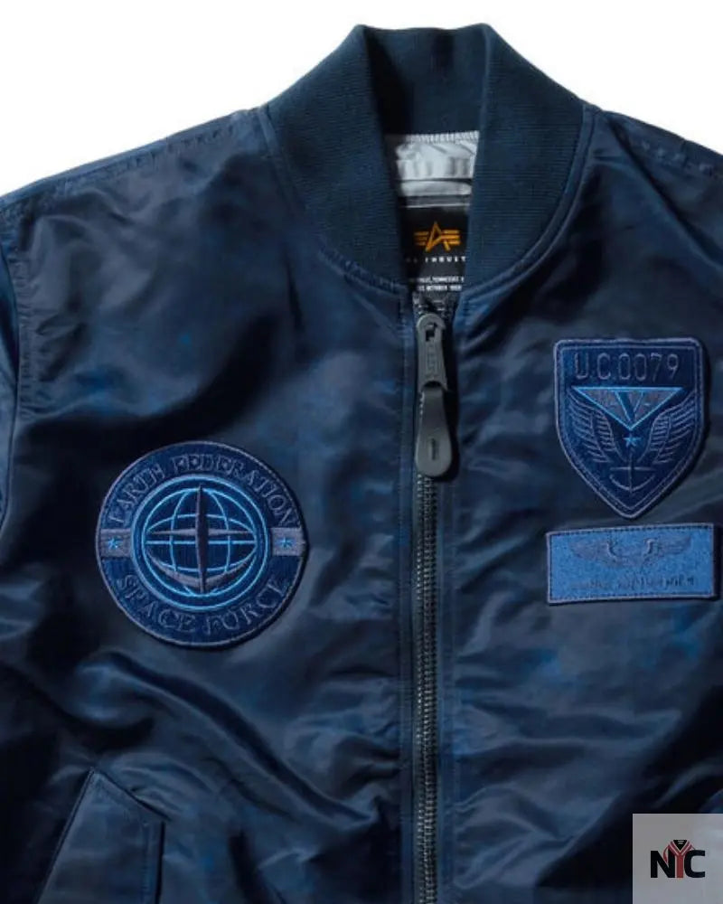 STRICT-G x ALPHA E.F.S.F. Camo Light MA-1 Jacket