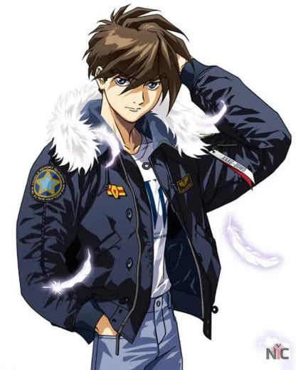STRICT-G x ALPHA Mobile Suit Gundam Wing Endless Waltz Heero Yuy N-2B Jacket