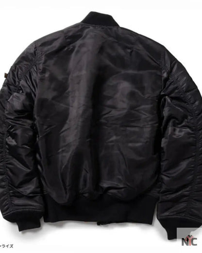 STRICT-G x ALPHA Mobile Suit Gundam Zeon MA-1 Jacket