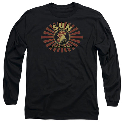 Sun Sun Ray Rooster Mens Long Sleeve Shirt Black Officially Licensed