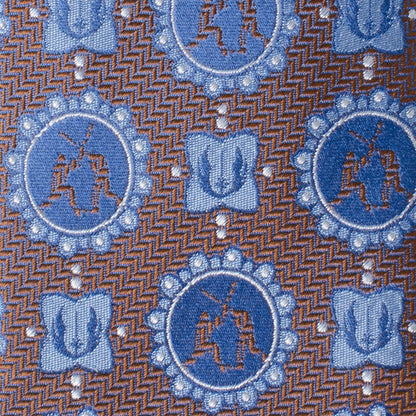 Star Wars Obi-Wan Kenobi and Anakin Skywalker LIGHTSABER Battle Blue Tie