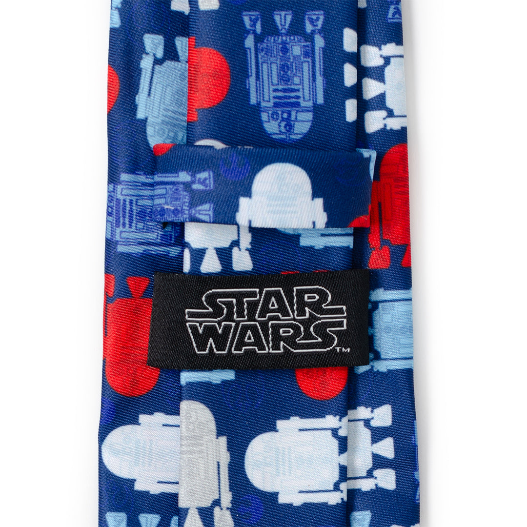 Star Wars R2-D2 Red, White, and Blue Tie