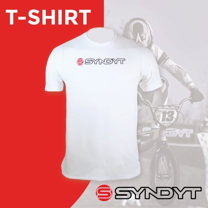 Syndyt Short Sleeve Unisex T-Shirt White