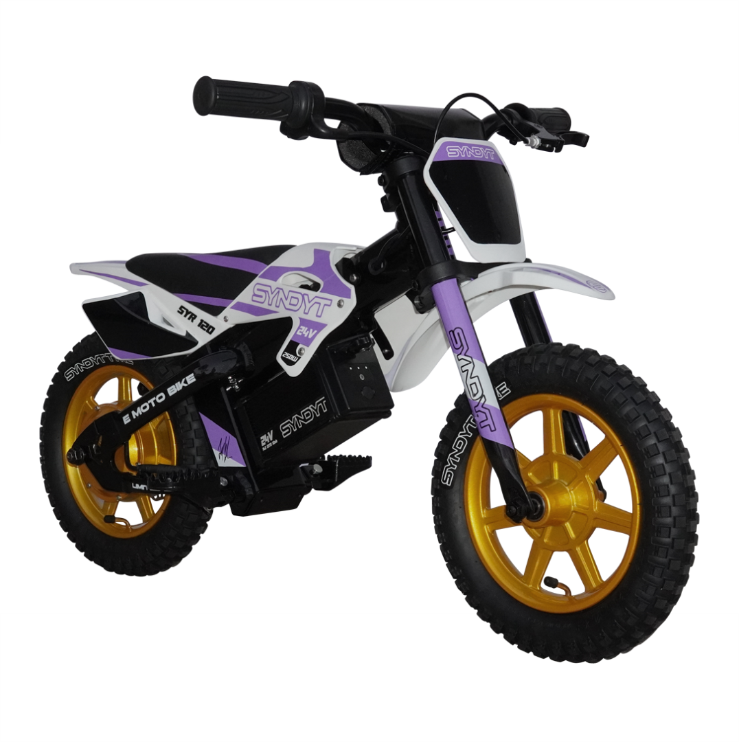 SYNDYT SYR 120 12" E Balance Bike. 24 Volts. 10 AH. 250 Watts. 5, 8, 12mph